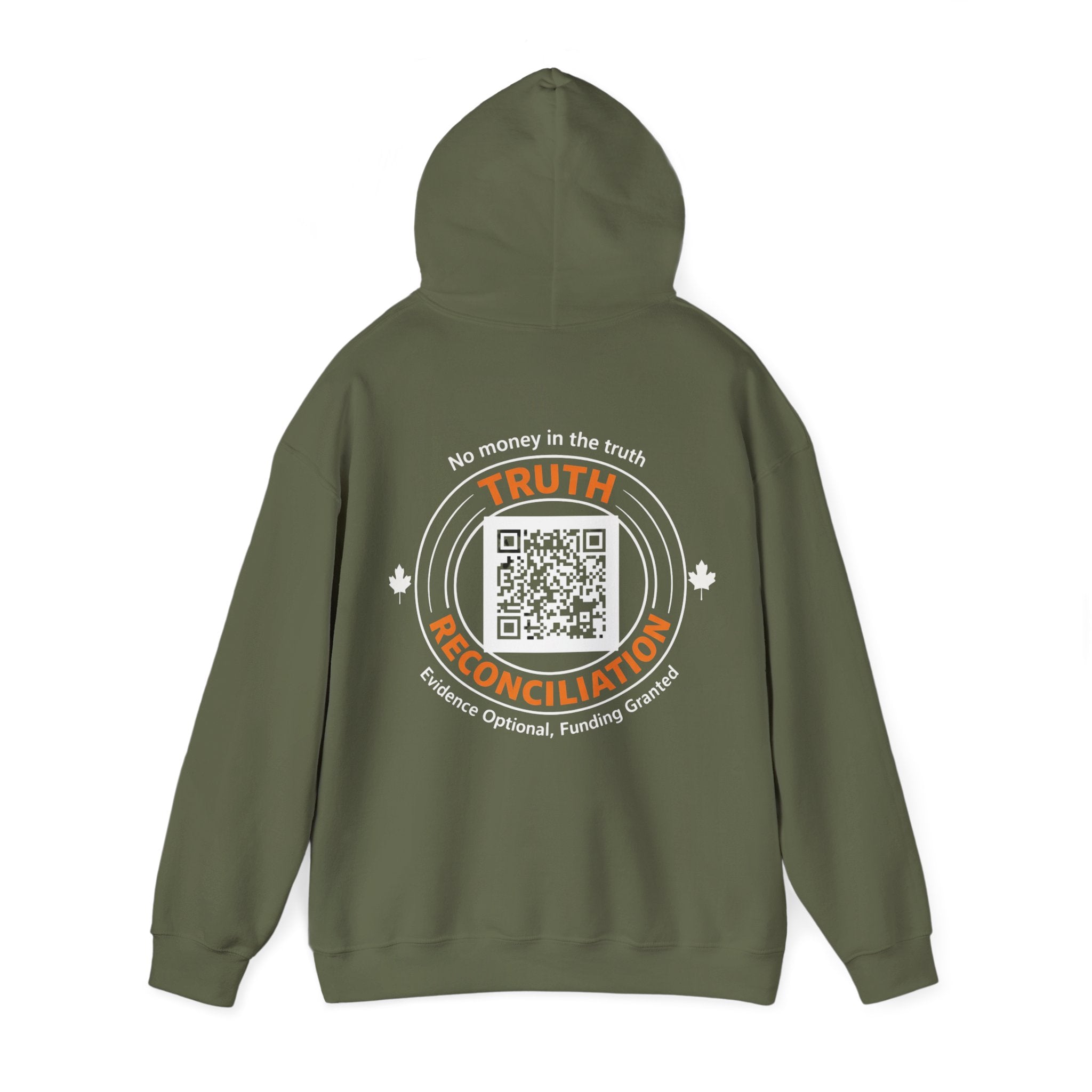 Truth & Reconciliation / Making a Killing Video QR code Hoodie - view 10