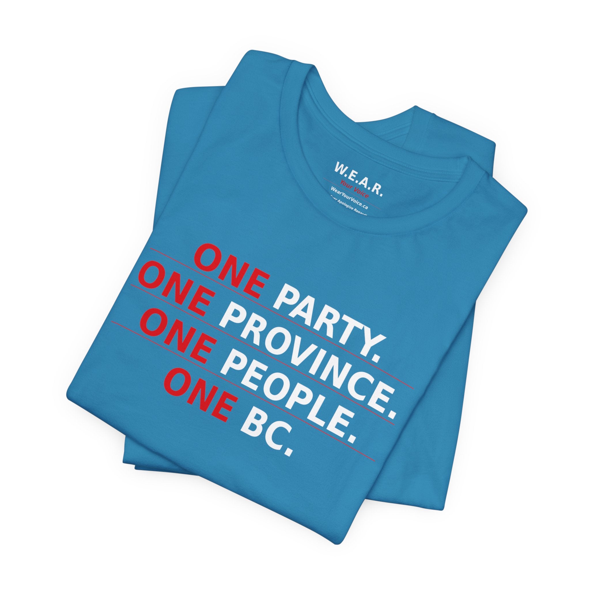 dark - One Party, One Province, One People, One BC / Only One Party Has The Backbone To Say It