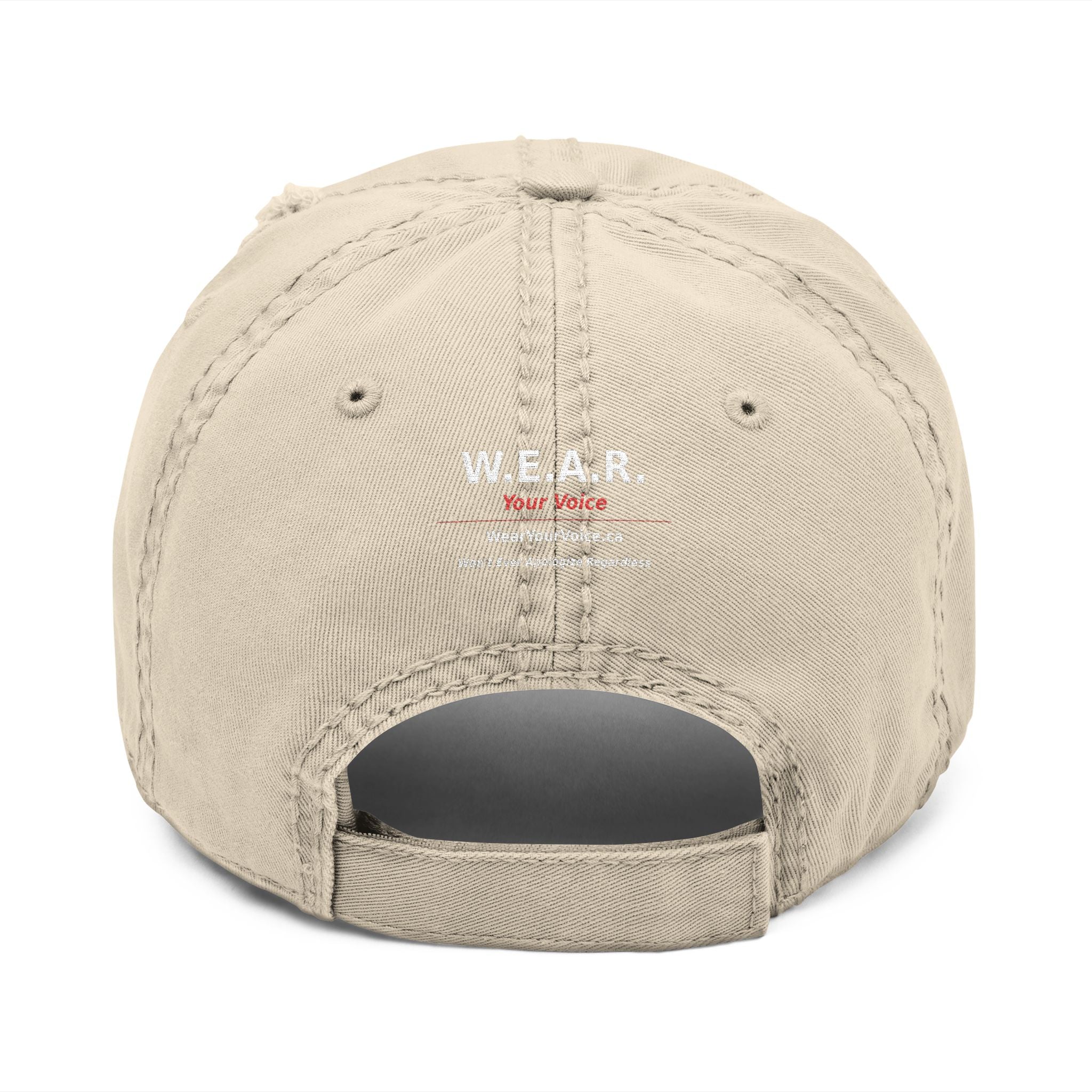 Conservative Raised Right - Embroidered-Velcro