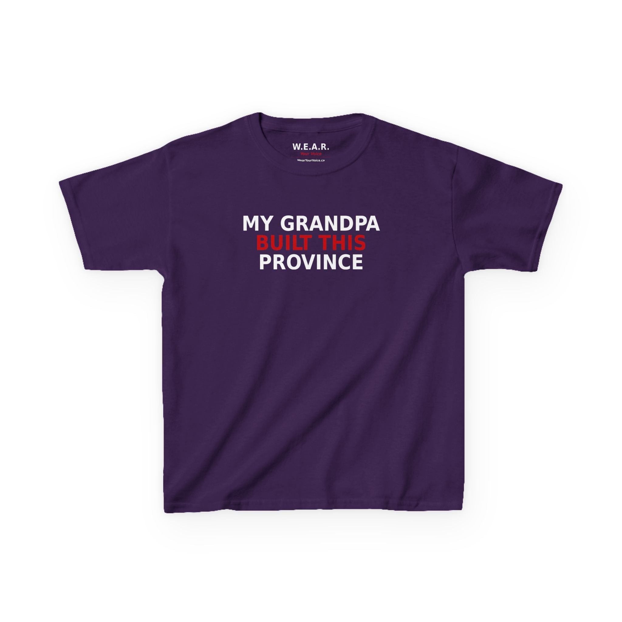 Kids Tee — Future Backbone of BC