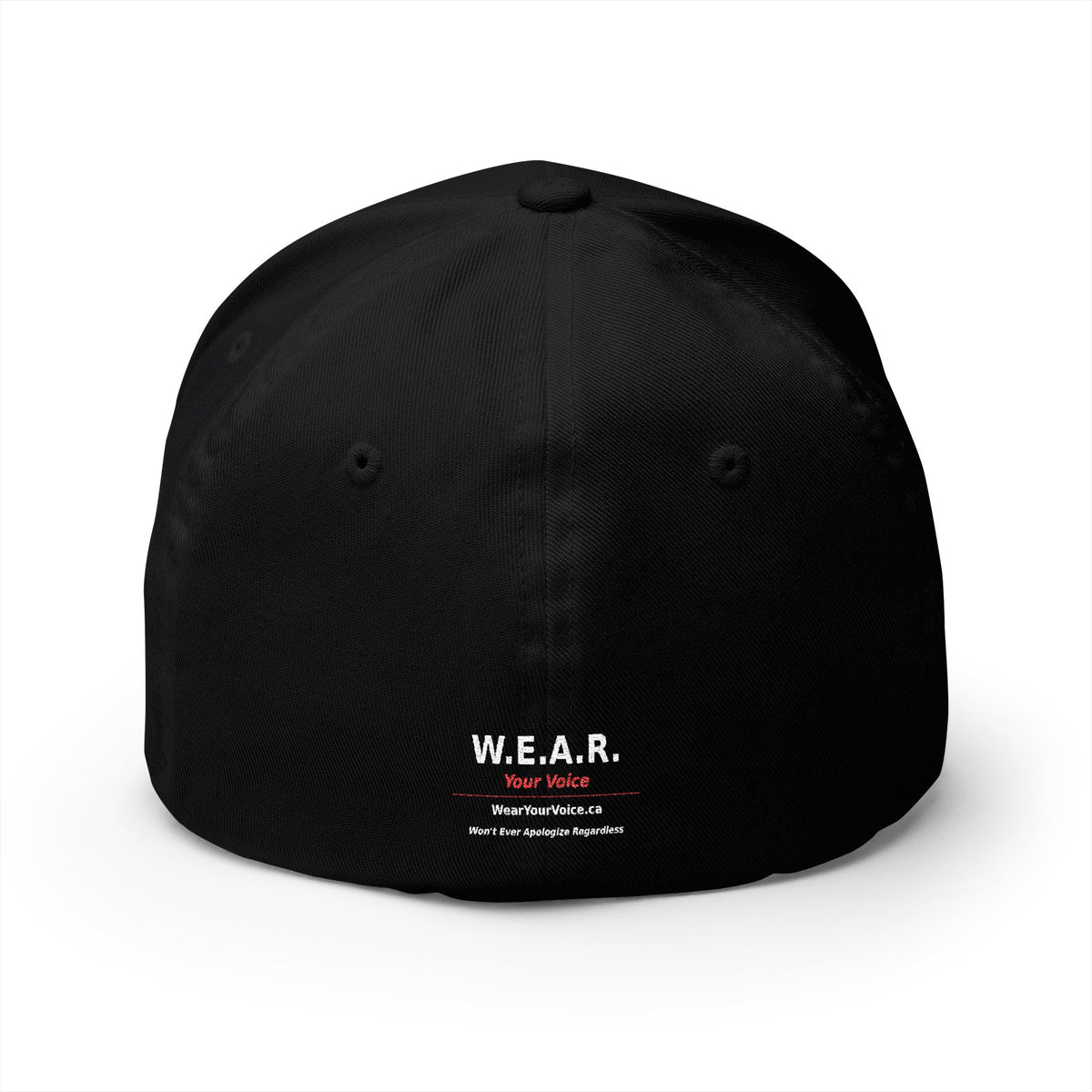 One Party, One Province, One People, One BC - Structured cap-Embroidered-Flex fit
