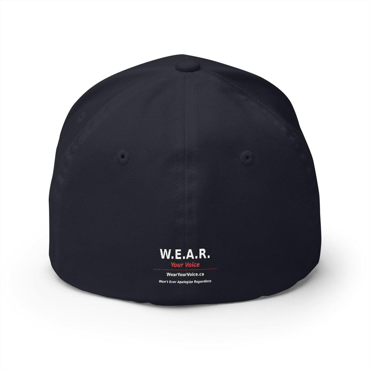One Party, One Province, One People, One BC - Structured cap-Embroidered-Flex fit