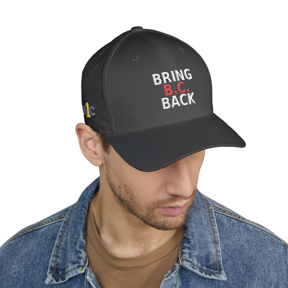 BRING B.C. BACK - Structured cap-Embroidered-Flex fit