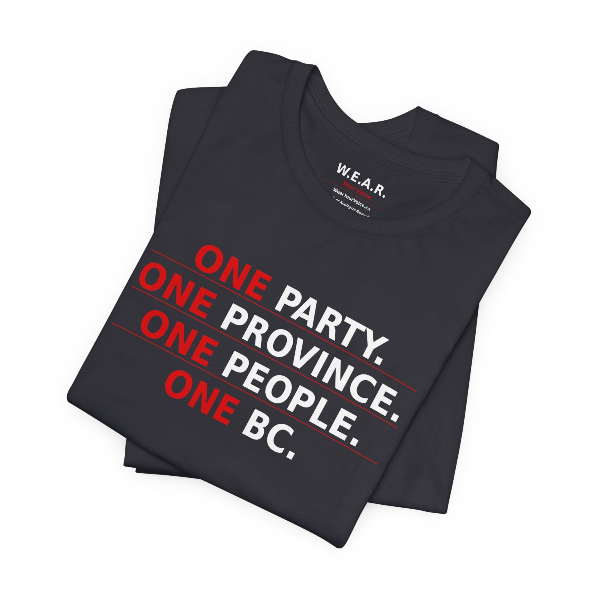 dark - One Party, One Province, One People, One BC / Only One Party Has The Backbone To Say It