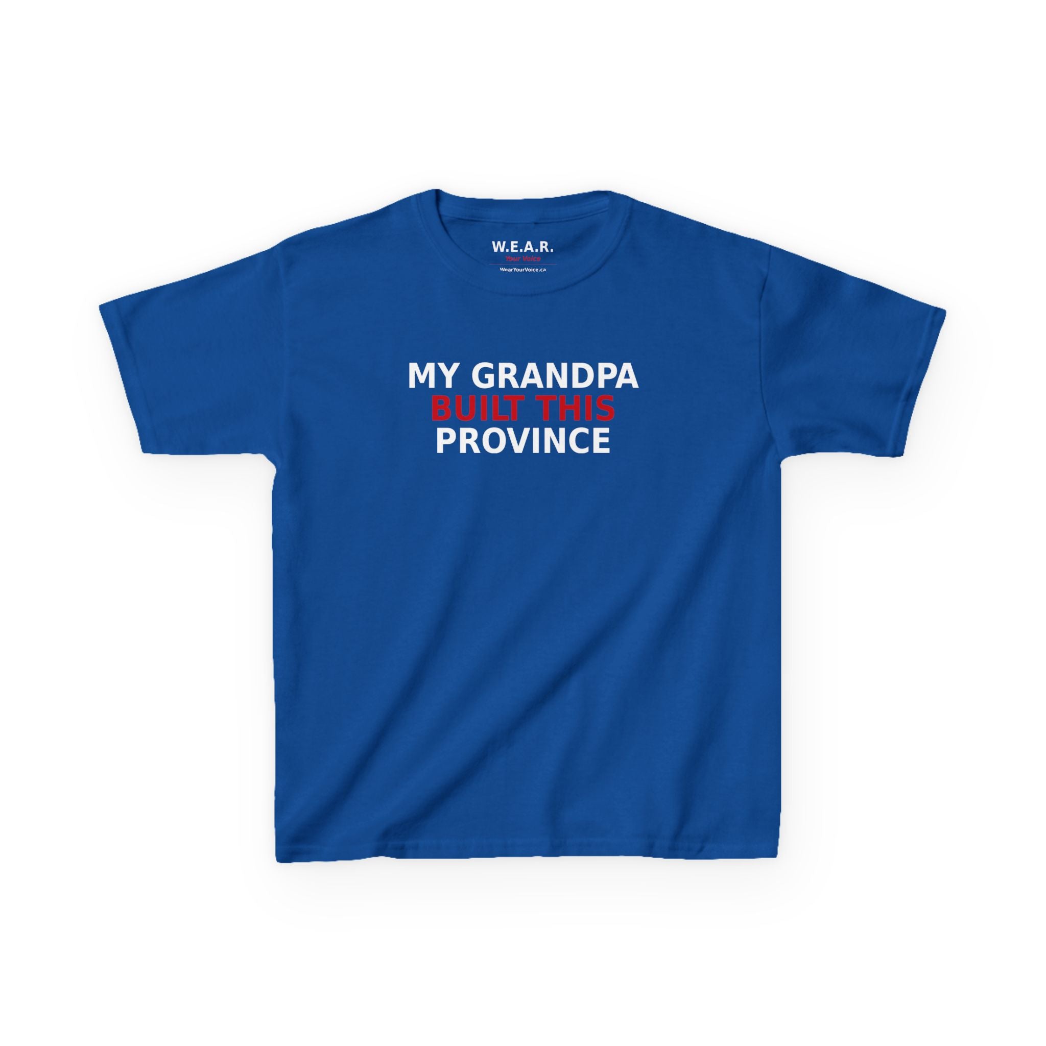 Kids Tee — Future Backbone of BC