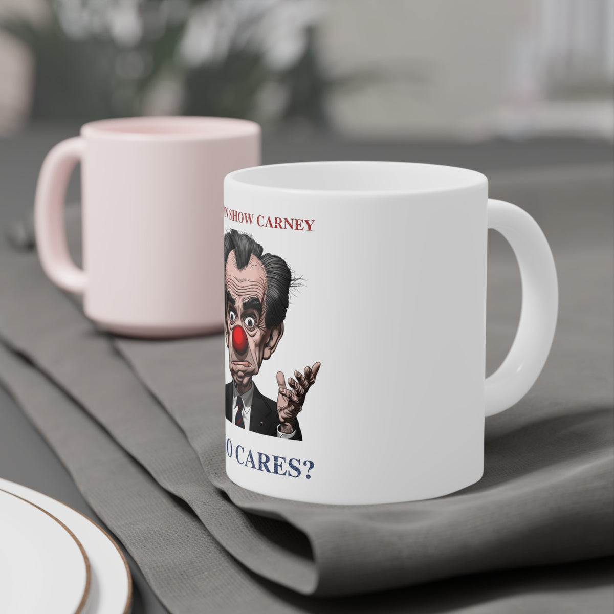 Clown Show Carney Coffee Cup