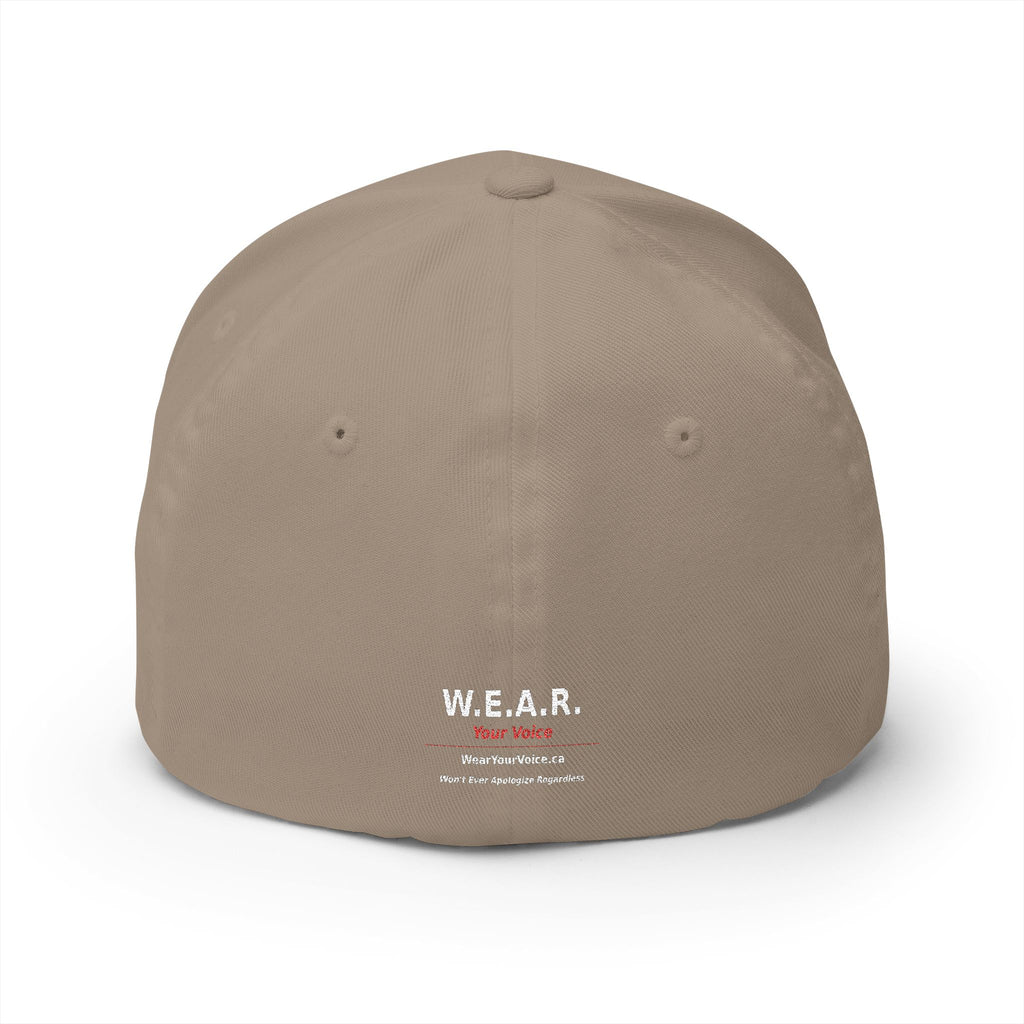 One Party, One Province, One People, One BC - Structured cap-Embroidered-Flex fit