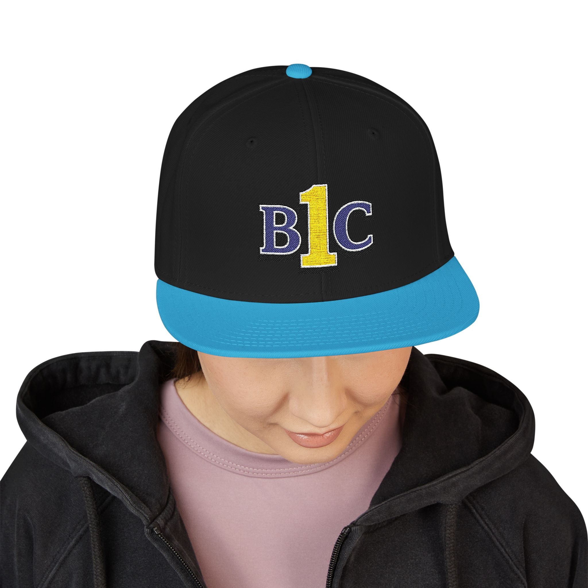 Embroidered B1C  Snapback Hat