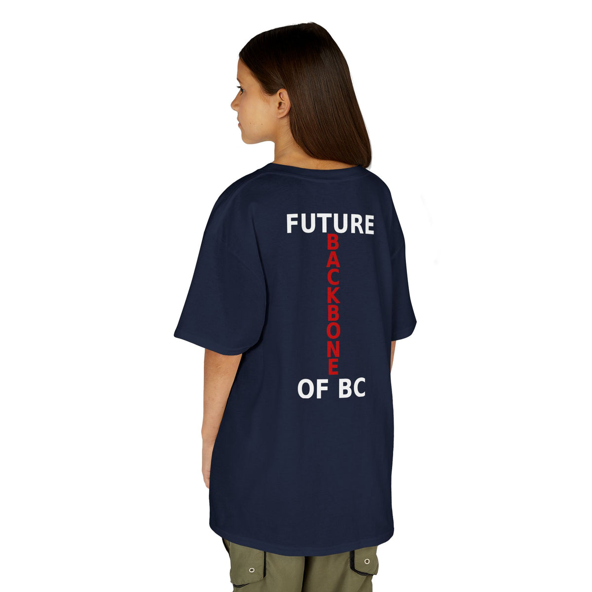 Kids Tee — Future Backbone of BC