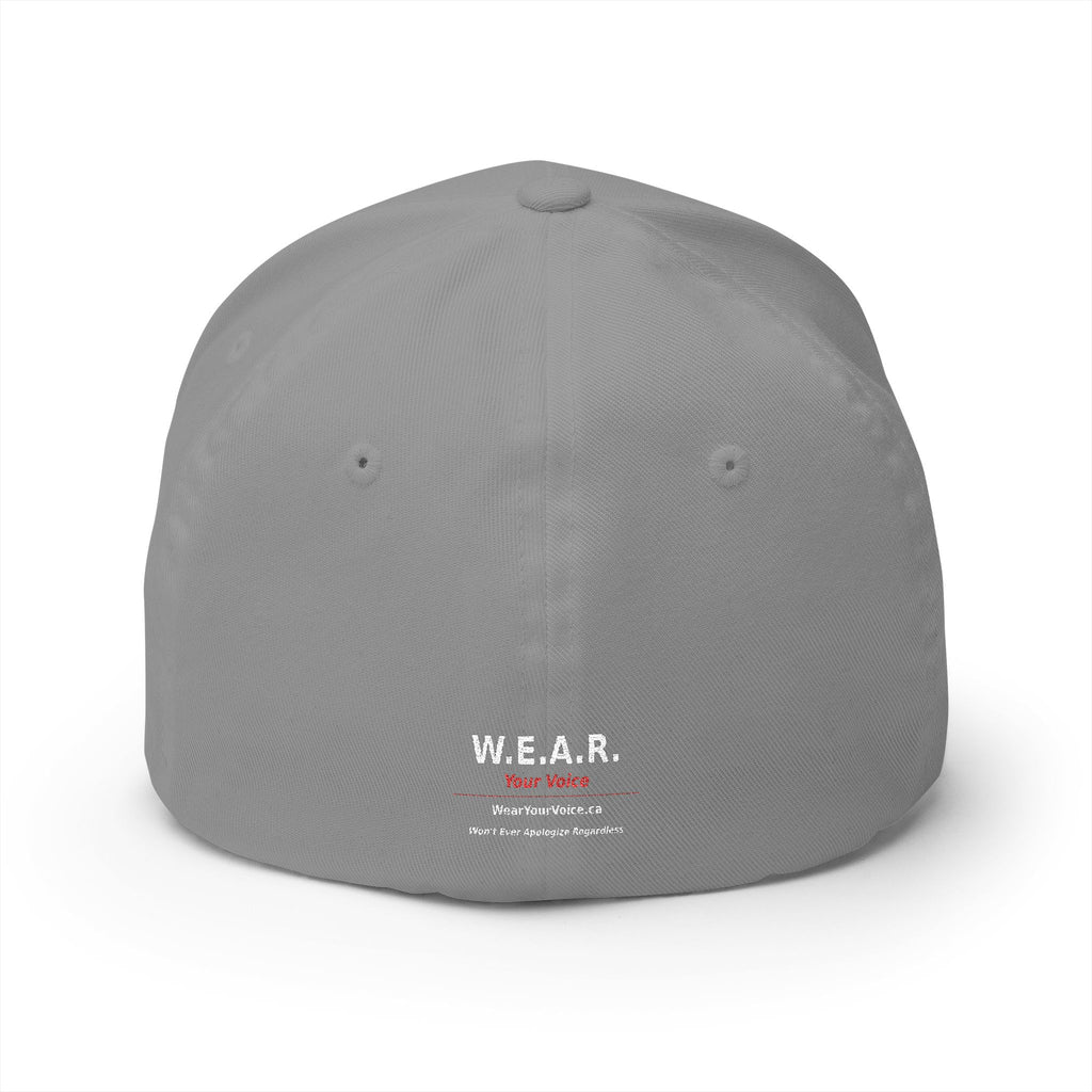 W.E.A.R. Your Voice - Structured cap-Embroidered-Flex fit
