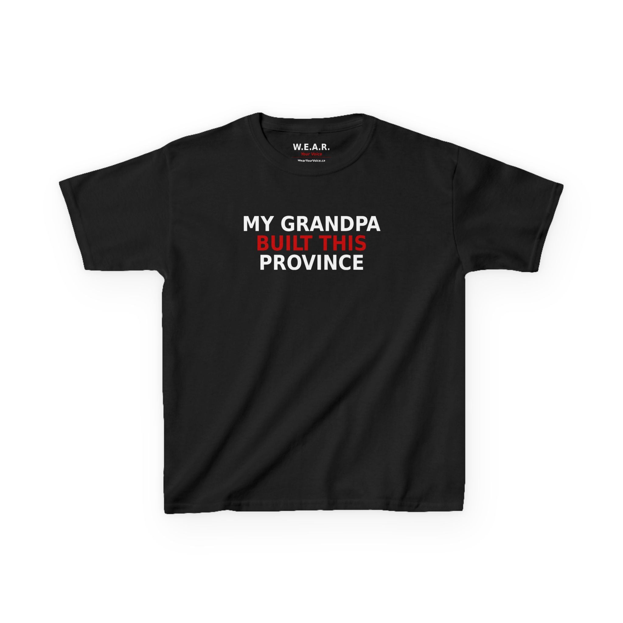 Kids Tee — Future Backbone of BC